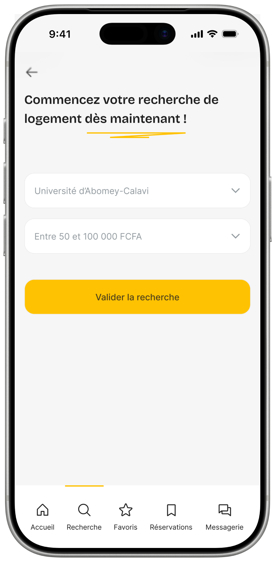Recherche logement
