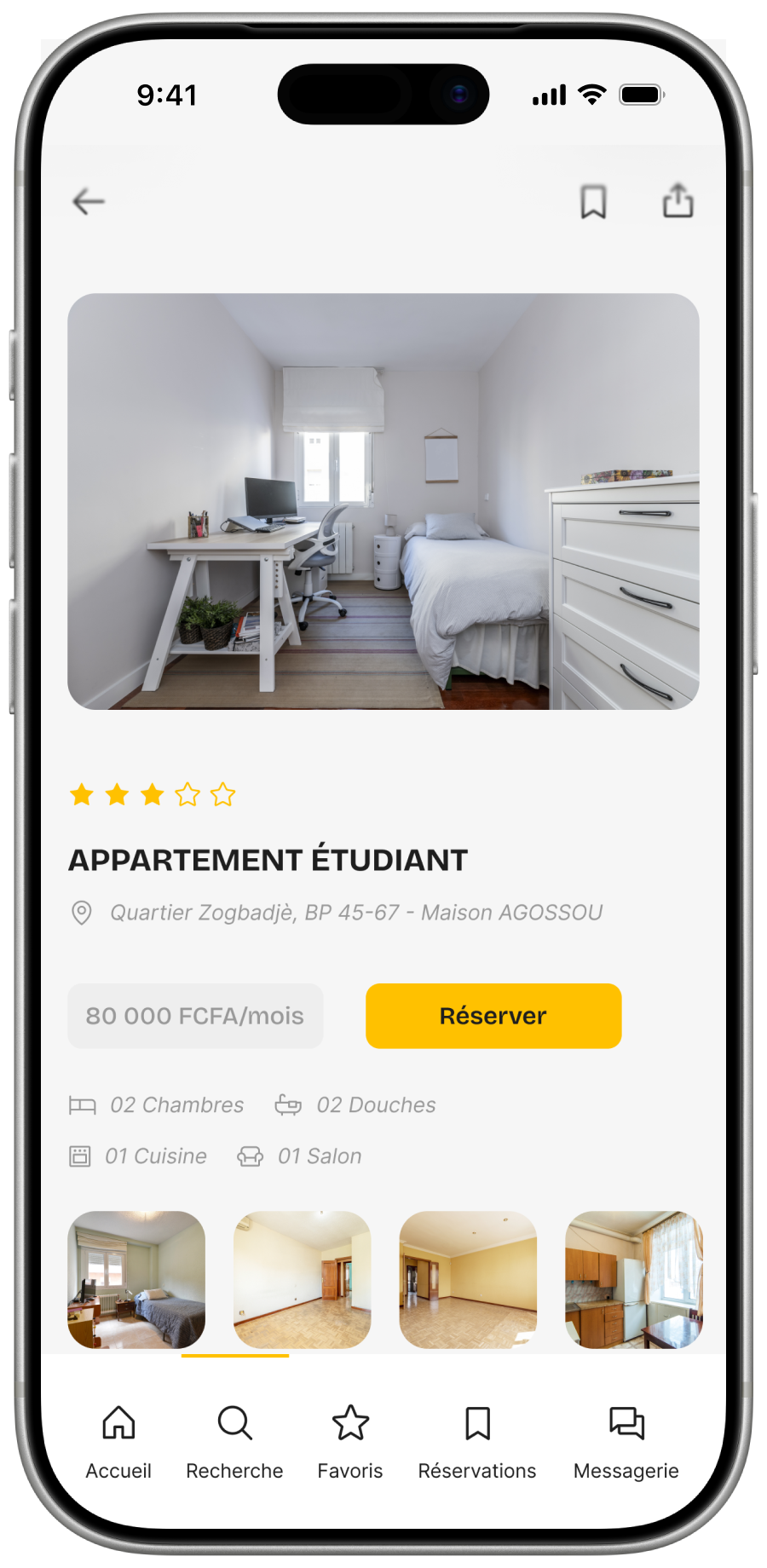 Détail du logement